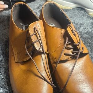 Tan Leather Men's Oxfords